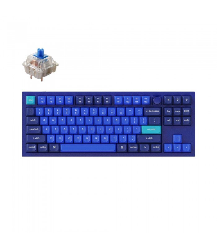 Keychron Q3 Blue QMK Blue Switch (US) w/Knob