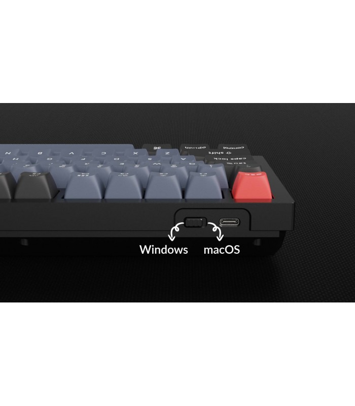 Keychron Q3 Blue QMK Blue Switch (US) w/Knob