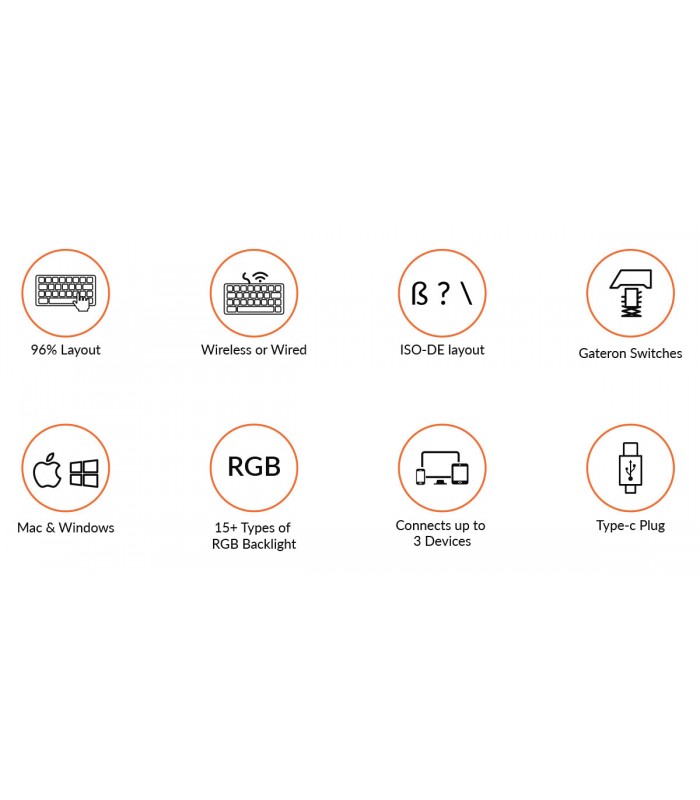 Keychron K4 Hot-Swap Brown Switch RGB (DE)