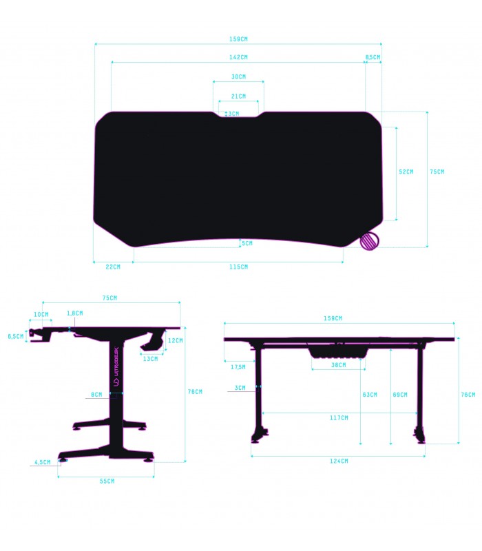 Ultradesk FRAG XXL Red