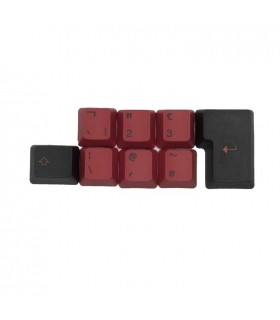 Tai-Hao PBT Black/Red Dark Blood 113 keys (ANSI)