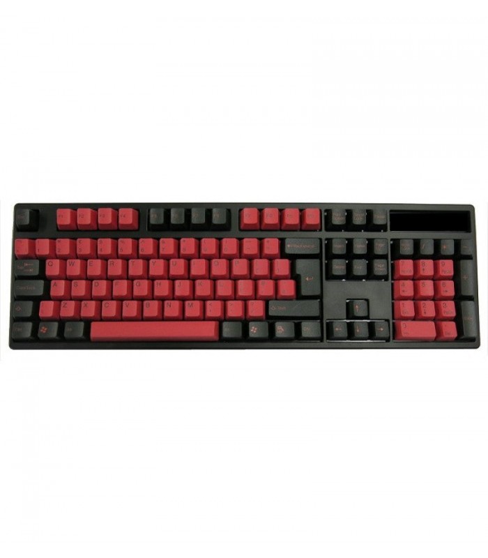 Tai-Hao PBT Black/Red Dark Blood 113 keys (ANSI)