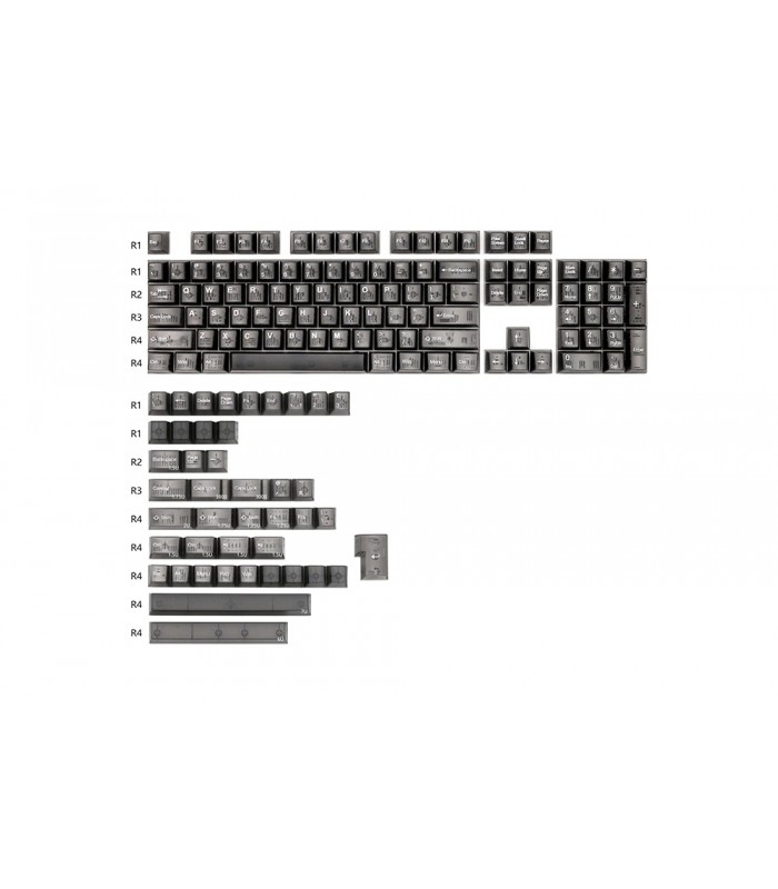 Tai-Hao ABS Smoky Quartz 152 Keys (ANSI)