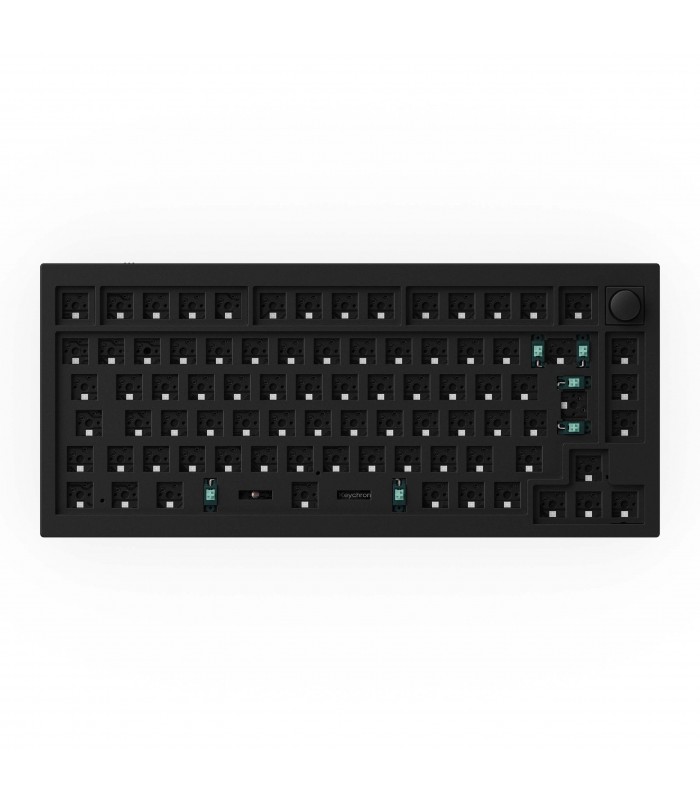 Keychron Q1 QMK Barebone ISO Carbon Black w/Knob 