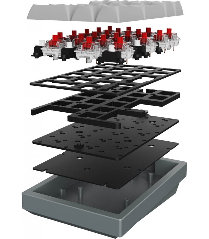 Keychron Q0 Black QMK Red Switch Number Pad 