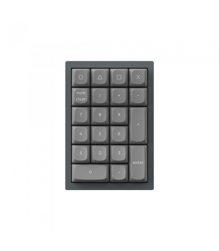 Keychron Q0 Grey QMK Brown Switch Number Pad 