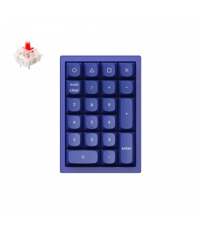 Keychron Q0 Blue QMK Red Switch Number Pad 