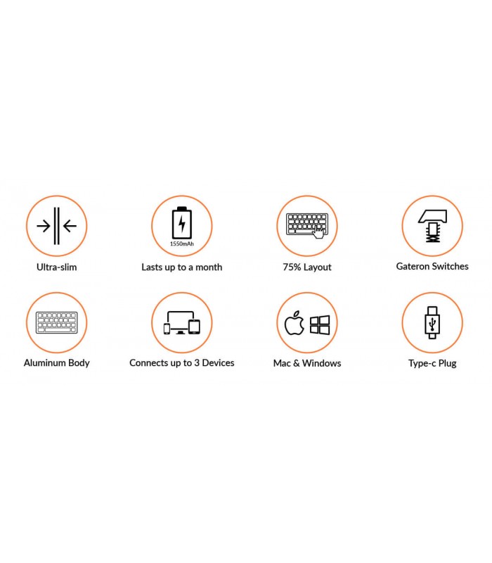 Keychron K3 White No Light Red Switch RGB (US)