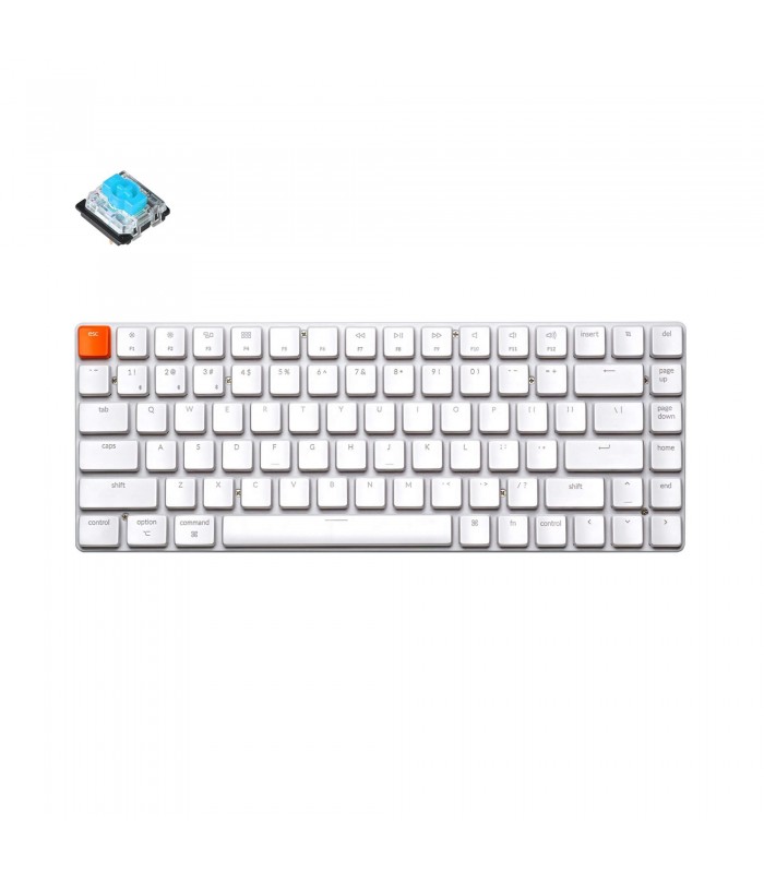 Keychron K3 White No Light Blue Switch RGB (US)