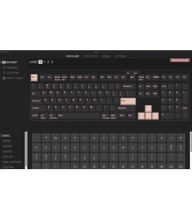 Keychron Q6 QMK Barebone ISO Carbon Black