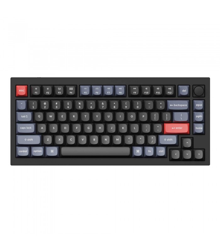 Keychron Q1 Black QMK Red Switch (US) w/Knob