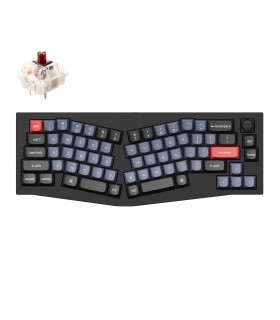 Keychron Q8 Black QMK Brown Switch (US) w/Knob