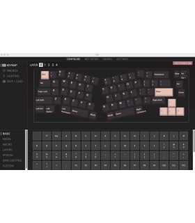 Keychron Q8 QMK Barebone ISO Carbon Black