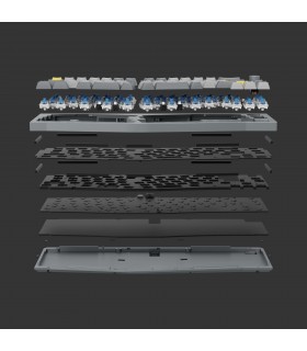 Keychron Q8 QMK Barebone ISO Carbon Black