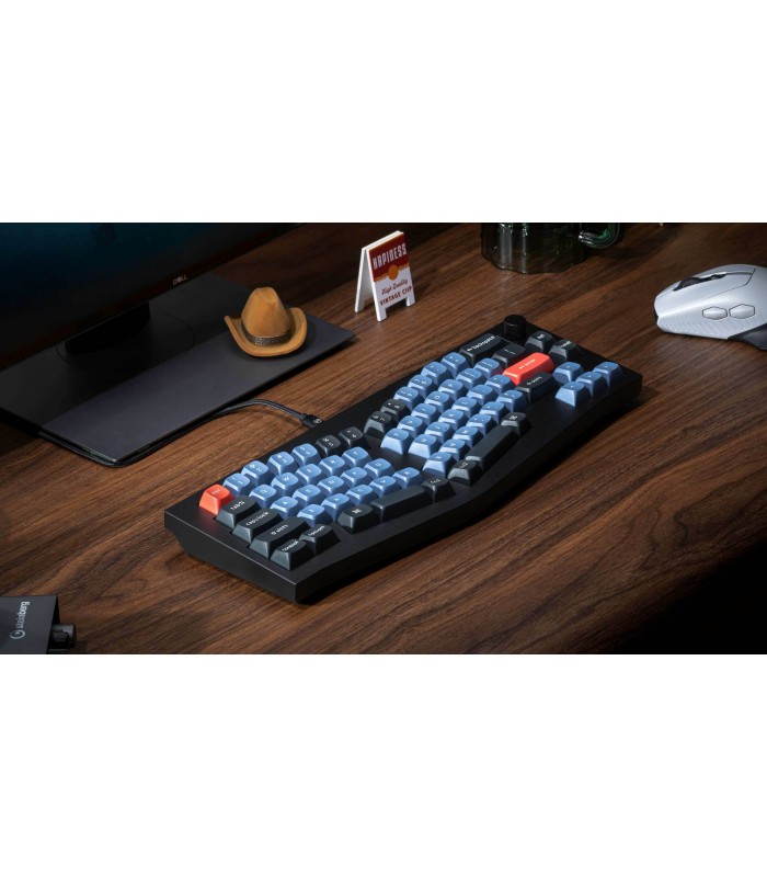 Keychron Q8 Black QMK Brown Switch (US) w/Knob