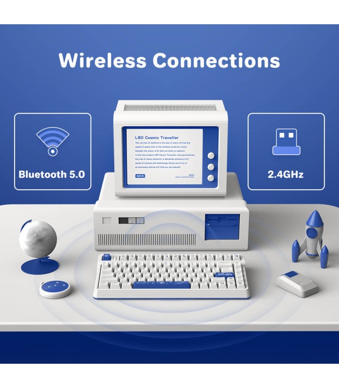 IQUNIX L80 Cosmic Traveller TTC Silent Brown