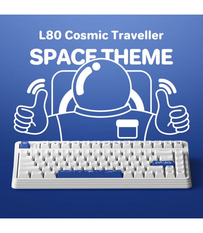 IQUNIX L80 Cosmic Traveller TTC Silent Brown