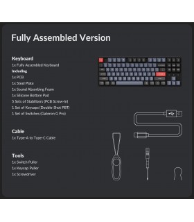 Keychron K8 Pro Blue Switch (CH)