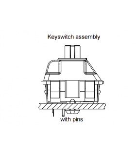 Gateron Kangaroo Box Ink 59 cN Switch 110pcs/Set 