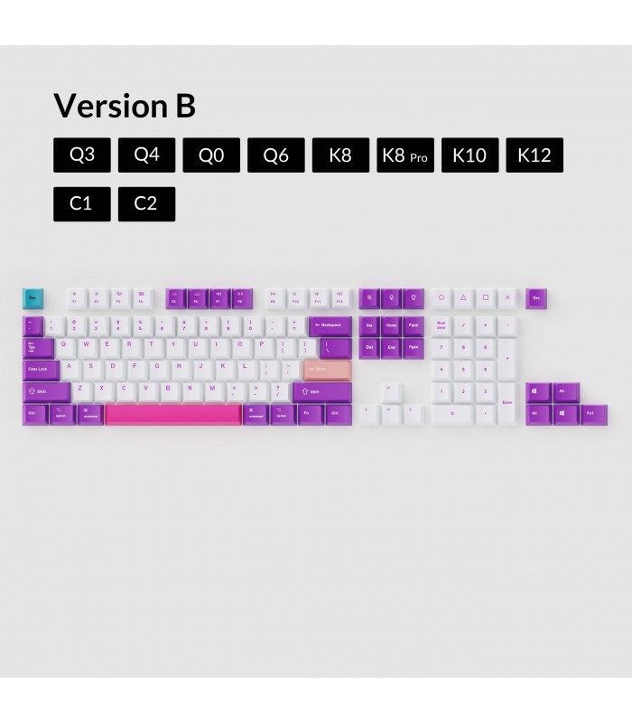 Keychron PBT Unicorn Keycaps Set (US)