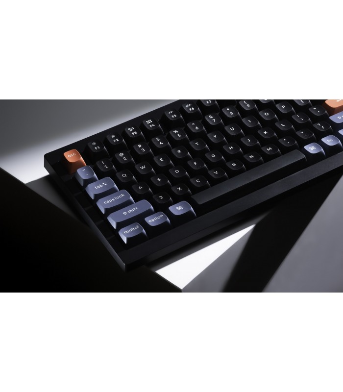 Keychron V1 Carbon Black QMK Blue Switch (US)