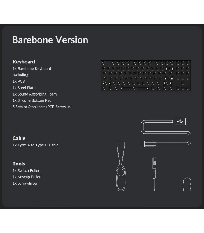 Keychron K8 Pro Barebone (ANSI)