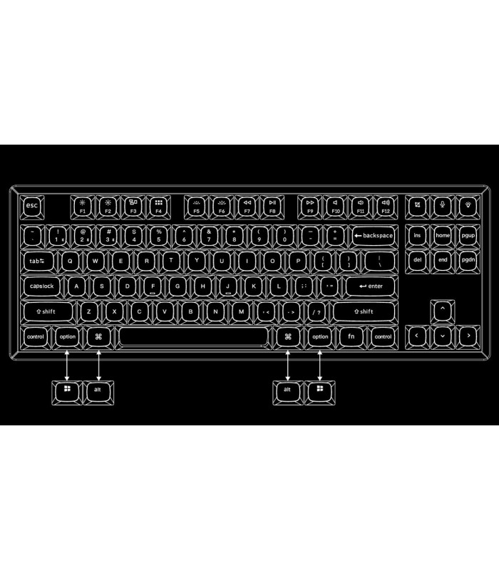 Keychron K8 Pro Barebone (ANSI)