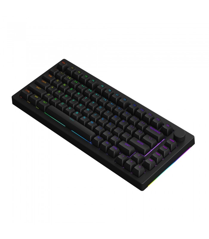 Akko 5075S Shine-Through Black