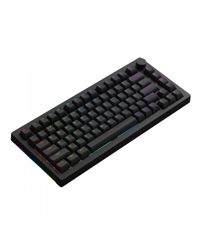 Akko 5075S Shine-Through Black