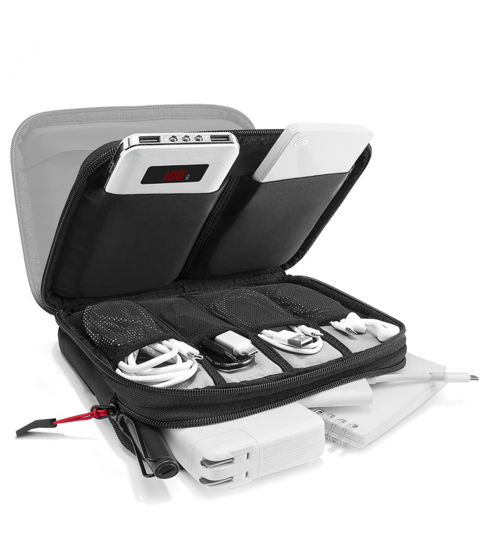 tomtoc Easy A01 Accessories Organizer Case, Black