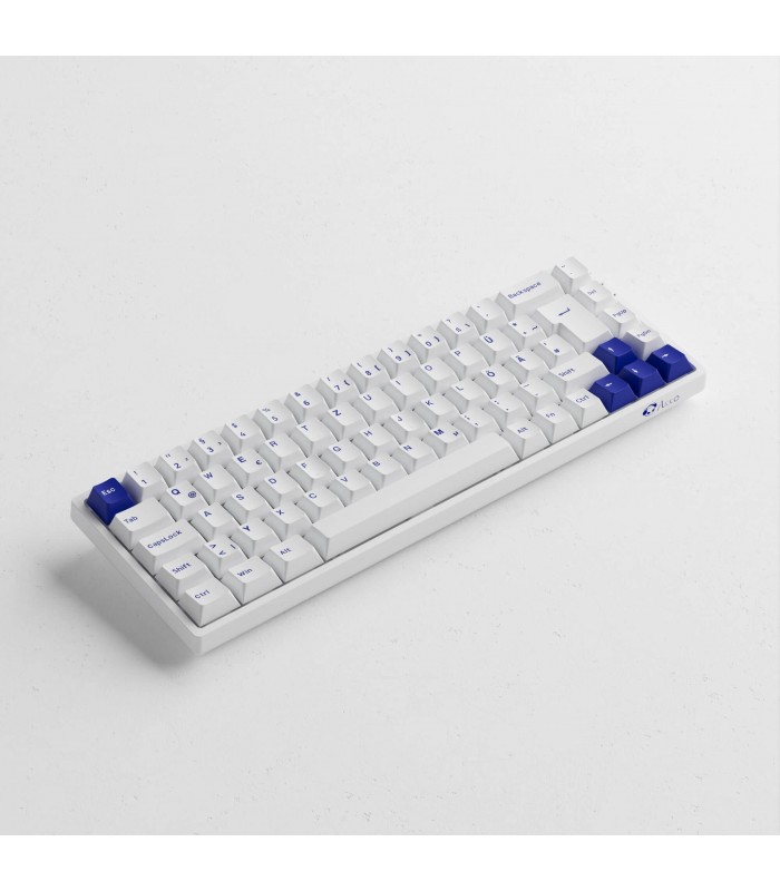 Akko 3068B Plus White&Blue ISO-DE CS Jelly Pink