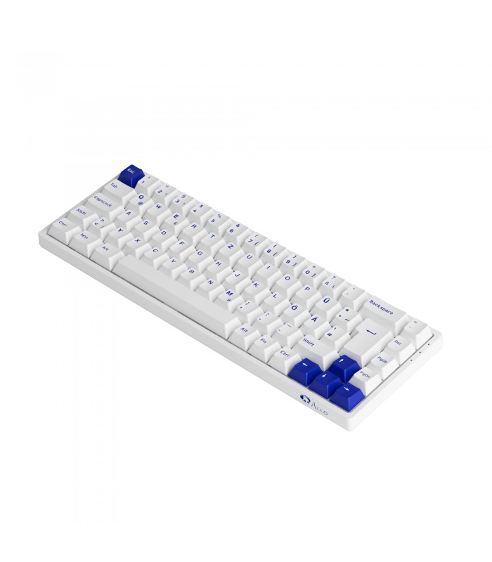 Akko 3068B Plus White&Blue ISO-DE CS Jelly Pink