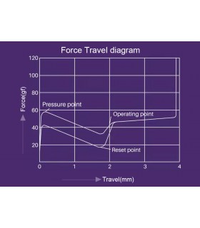 Akko 3068B Plus White&Blue ISO-DE CS Jelly Purple