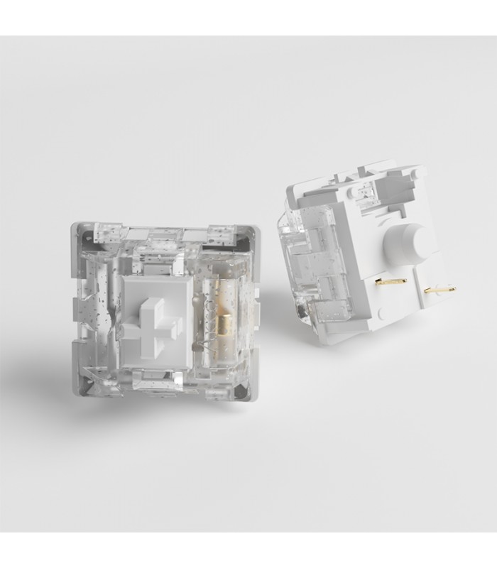 Akko CS Wine White (Lubed) (45 pcs)