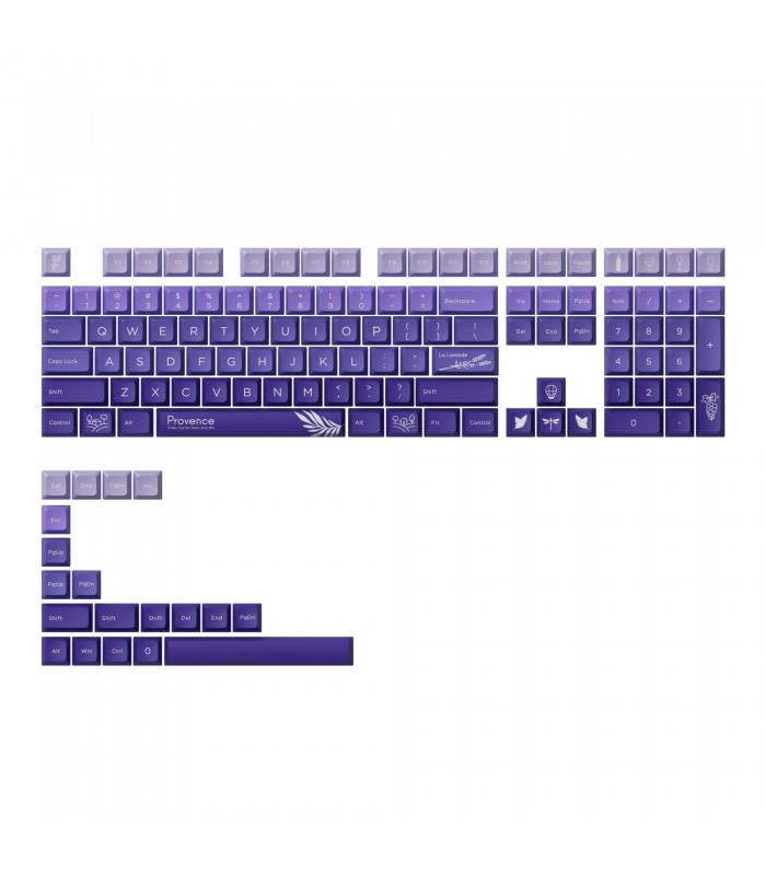 Akko JDA Provence Lavender PBT Keycap Set