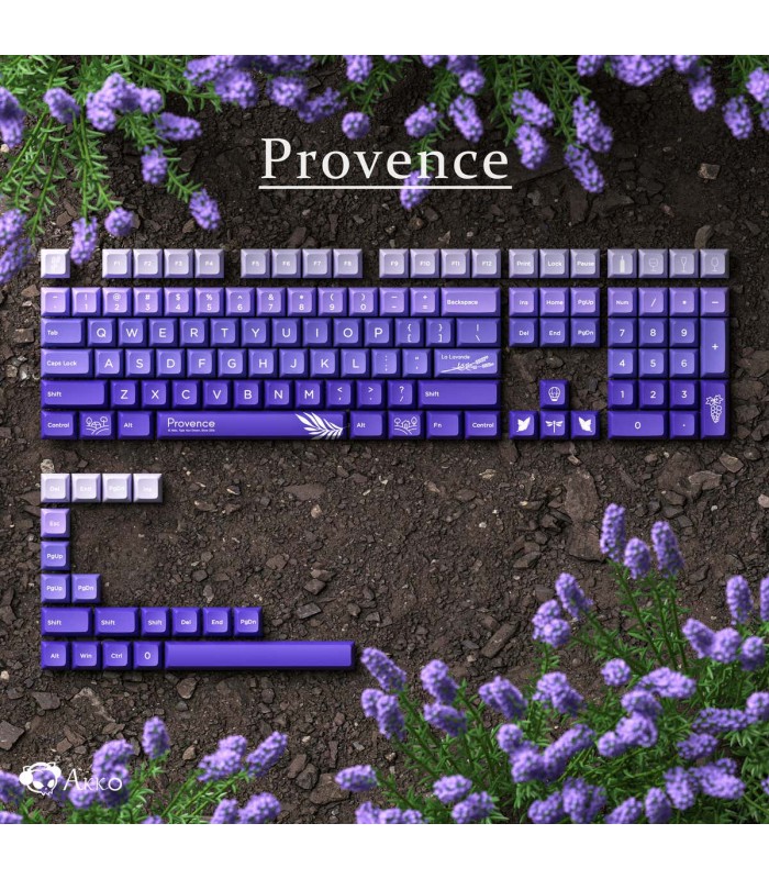 Akko JDA Provence Lavender PBT Keycap Set