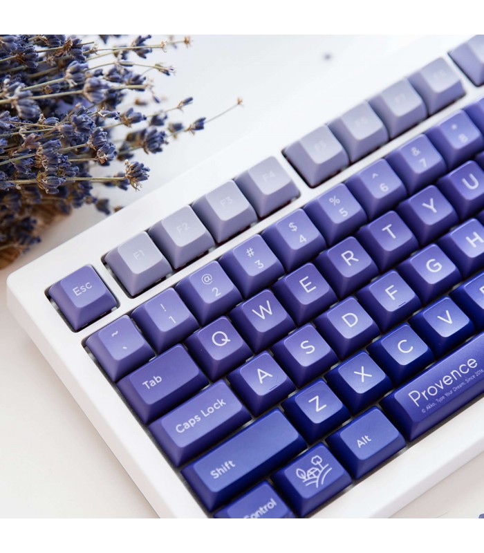 Akko JDA Provence Lavender PBT Keycap Set