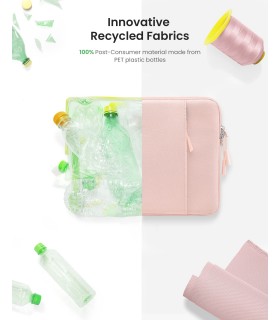 tomtoc Defender-A13 (13.5") Sleeve, Pink