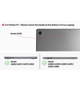 tomtoc Defender-A13 (13") Sleeve, Navy Blue