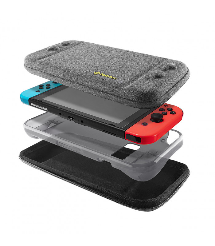tomtoc Nintendo Switch Combo Set, Grey
