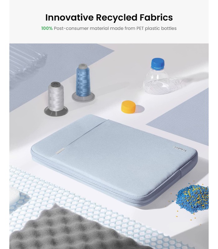 Defender-A13 (13") Laptop Sleeve, Mist Blue