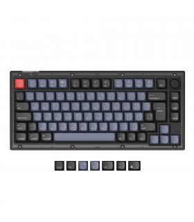 Keychron V1 Frosted Black Red Switch (CH) w/Knob
