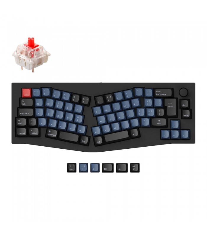 Keychron Q8 Black QMK Red Switch (CH) w/Knob