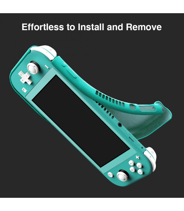 tomtoc Nintendo Switch Lite S'cone Case, Turquois