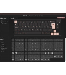 Keychron Q2 Black QMK Brown Switch (CH) w/Knob