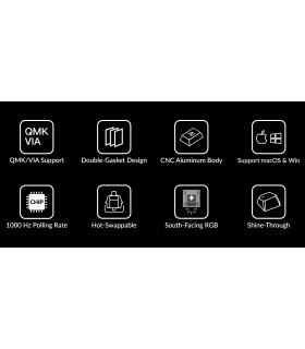 Keychron Q4 Black QMK Red Switch (CH)