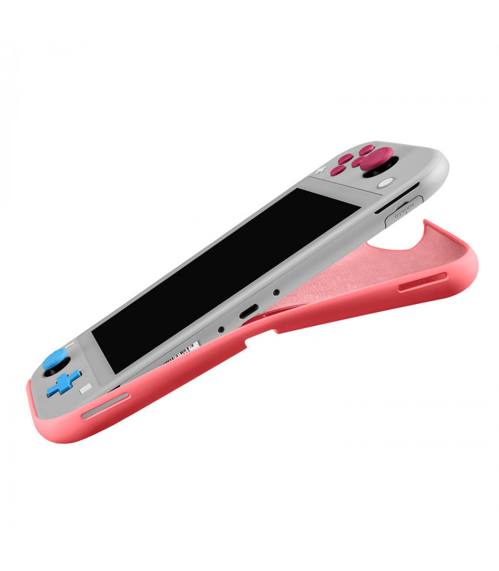 tomtoc Nintendo Switch Lite Silicone Case, Coral