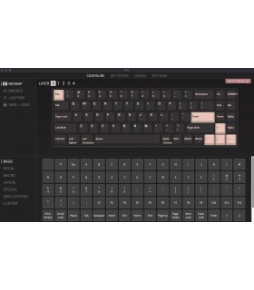 Keychron Q7 Black QMK Brown Switch (CH)