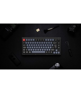Keychron V1 Frosted Black Red Switch (CH) w/Knob