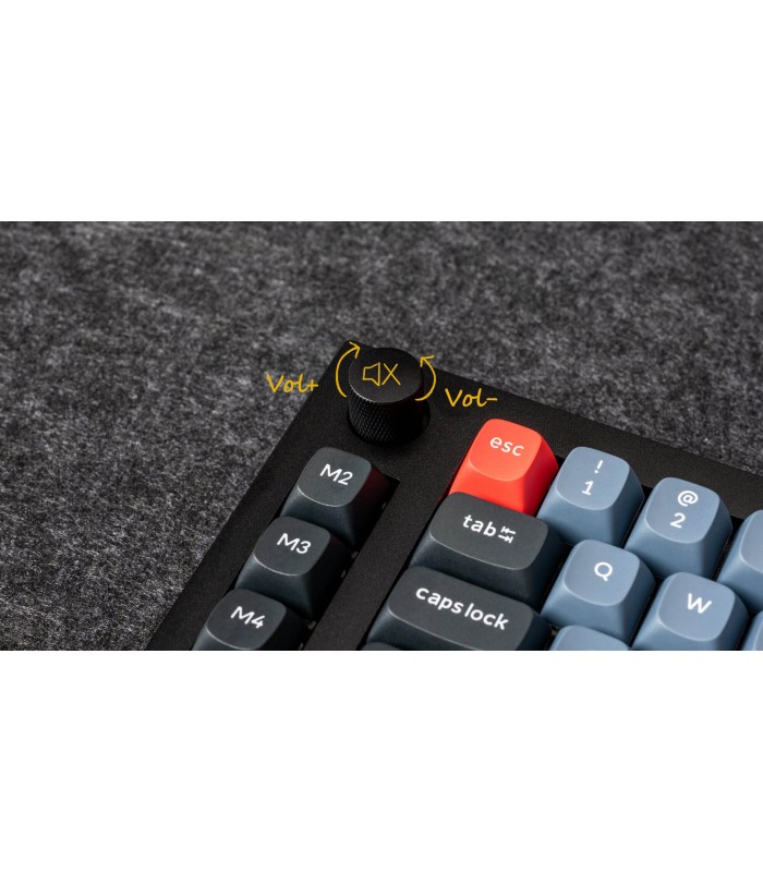 Keychron Q65 Black QMK Red Switch (US) w/Knob